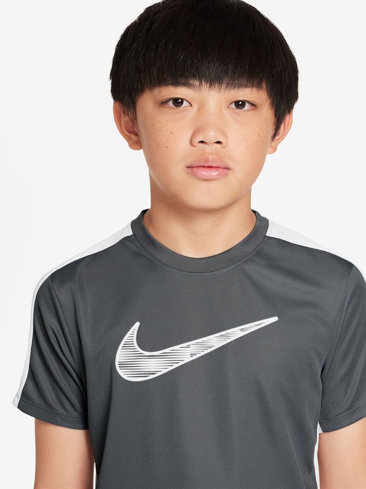Nike Football Grey Trophy 23 Dri-FIT Short Sleeve T-Shirt - Image 3 of 3