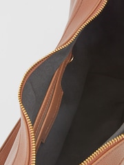 French Connection Tan Large Cross-Body Bag - Image 3 of 4