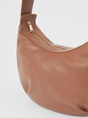 French Connection Tan Large Cross-Body Bag - Image 4 of 4