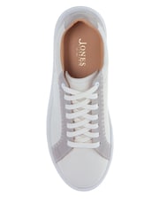 Jones Bootmaker Bergamot Leather White Trainers - Image 4 of 5