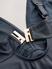 Navy DD+ Wired Skirted Swimdress - Image 8 of 10