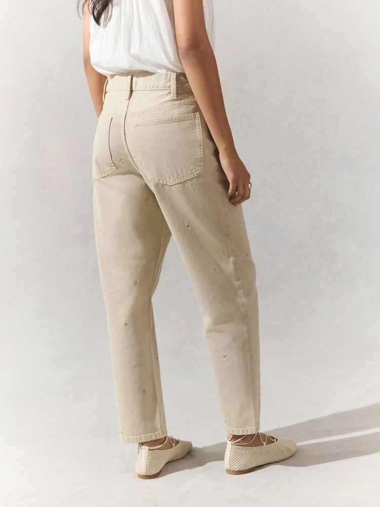 écru - 100Jeans à colonnes en coton (%) - Image 3 of 8