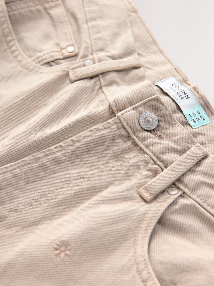 écru - 100Jeans à colonnes en coton (%) - Image 7 of 8