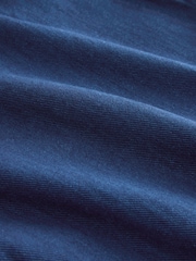 Dark Blue Dark Blue Lightweight Denim Wide Crops - Image 8 of 8