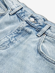 Bleach 100% Cotton Turn-up Cropped Jeans - Image 8 of 9