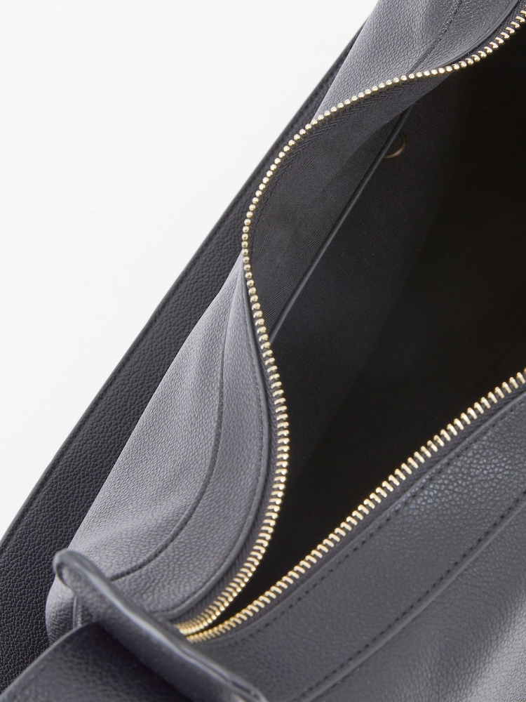 French Connection Black Large Cross-Body Bag - Image 4 of 4