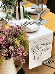 Personalised Table Runner by Solesmith - Image 2 of 5