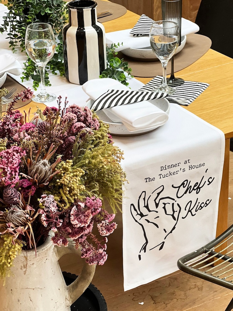 Personalised Table Runner by Solesmith - Image 2 of 5
