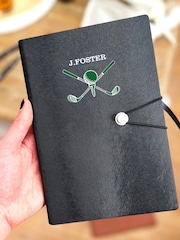 Personalised Golf Notebook by Solesmith - Image 1 of 6