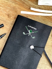 Personalised Golf Notebook by Solesmith - Image 2 of 6