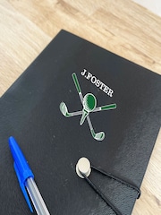Personalised Golf Notebook by Solesmith - Image 4 of 6