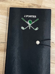 Personalised Golf Notebook by Solesmith - Image 5 of 6