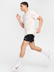 Nike White/Gold Dri-FIT Jakob Ingebrigtsen Running T-Shirt - Image 3 of 7