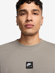 Nike Grey Sportswear Air Tab Logo T-Shirt - Image 3 of 3