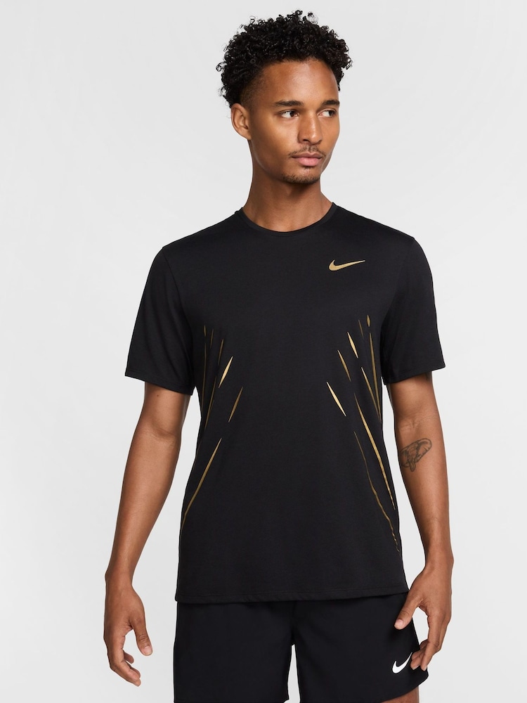Nike Black Dri-FIT Jakob Ingebrigtsen Running T-Shirt - Image 1 of 7
