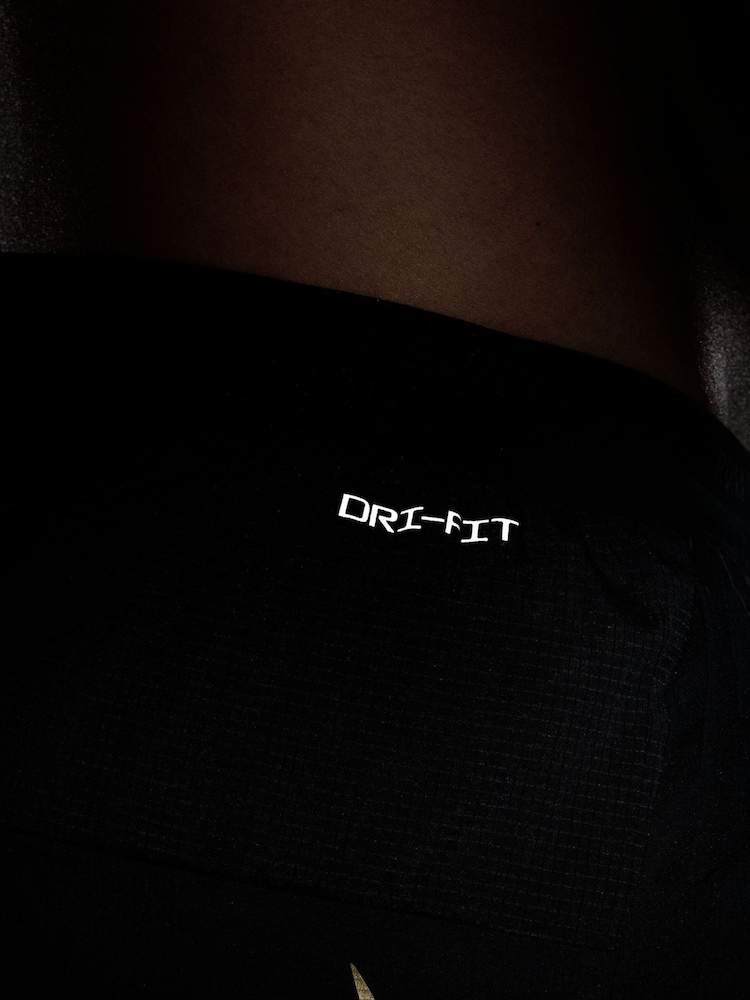 Nike Black Dri-FIT Jakob Ingebrigtsen 5 inch Running Shorts - Image 9 of 9