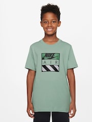 Nike Steam Green 100% Cotton Air T-Shirt - Image 1 of 3