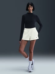 Nike Sail Phoenix Fleece Mid Rise Shorts - Image 1 of 5