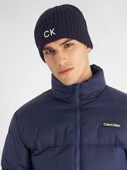 Azul marino - Gorro de punto acanalado de Calvin Klein Golf - Imagen 2 de 6