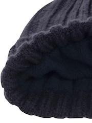 Azul marino - Gorro de punto acanalado de Calvin Klein Golf - Imagen 5 de 6