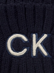 Azul marino - Gorro de punto acanalado de Calvin Klein Golf - Imagen 6 de 6