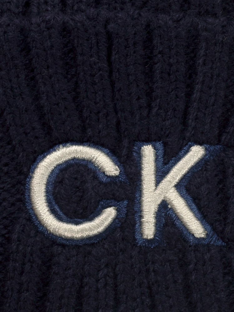 Azul marino - Gorro de punto acanalado de Calvin Klein Golf - Imagen 6 de 6