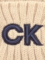 Marrón - Gorro de punto acanalado de Calvin Klein Golf - Imagen 5 de 6