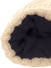 Marrón - Gorro de punto acanalado de Calvin Klein Golf - Imagen 6 de 6