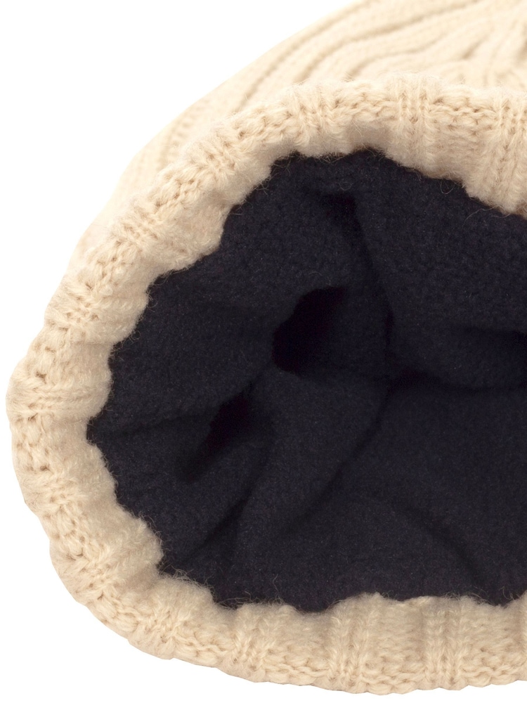 Marrón - Gorro de punto acanalado de Calvin Klein Golf - Imagen 6 de 6