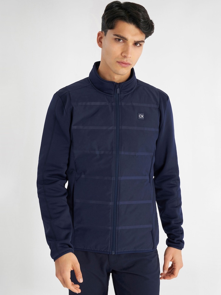 Calvin Klein Golf Blue Navarro Hybrid Jacket - Image 1 of 8