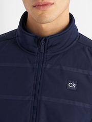 Calvin Klein Golf Blue Navarro Hybrid Jacket - Image 3 of 8