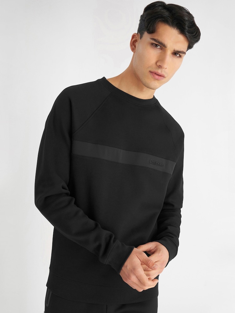 Calvin Klein Golf Hyper Tech Black Sweatshirt - Image 1 of 8