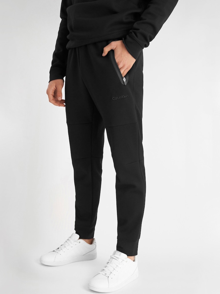 Calvin Klein Golf Hyper Tech Black Joggers - Image 1 of 9 Calvin Klein Golf Hyper Tech Black Joggers - Image 1 of 9