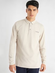 Calvin Klein Golf Medina Long Sleeve Polo Shirt - Image 1 of 8