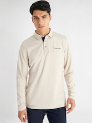 Calvin Klein Golf Medina Long Sleeve Polo Shirt - Image 3 of 8