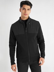 Calvin Klein Golf Hyper Tech Full Zip Black Sweatshirt - Image 4 of 8