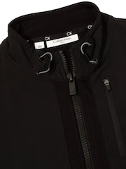 Calvin Klein Golf Hyper Tech Full Zip Black Sweatshirt - Image 7 of 8