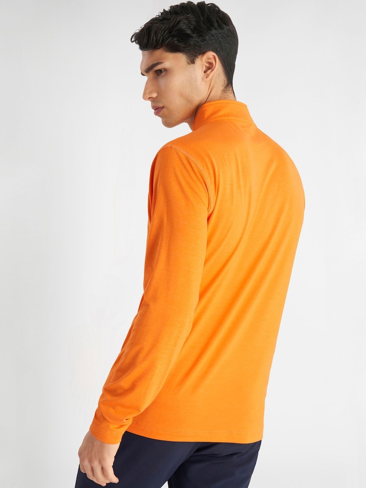 Calvin Klein Golf Newport Quarter Zip Sweatshirt - Image 2 of 8