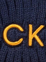 Azul - Gorro de punto acanalado de Calvin Klein Golf - Imagen 6 de 6