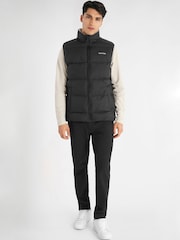 Calvin Klein Golf Winnsboro Padded Black Gilet - Image 2 of 9