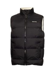 Calvin Klein Golf Winnsboro Padded Black Gilet - Image 5 of 9