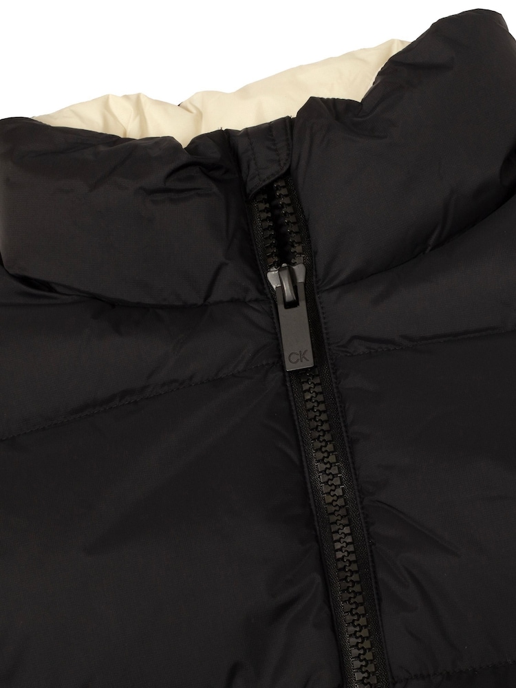 Calvin Klein Golf Winnsboro Padded Black Gilet - Image 9 of 9
