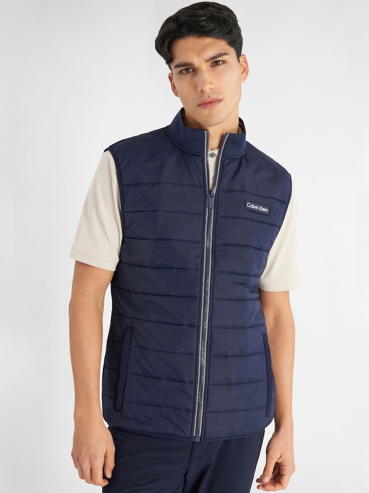 Calvin Klein Golf Baylor Creek Hybrid Full Zip Gilet - Image 1 of 9