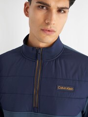 Calvin Klein Golf Baylor Creek Hybrid Quarter Zip Jacket - Image 3 of 9