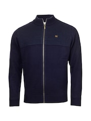 Calvin Klein Golf Blue Oak Creek Full Zip Lined Sweater - Image 5 of 8