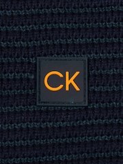 Calvin Klein Golf Blue Oak Creek Full Zip Lined Sweater - Image 8 of 8