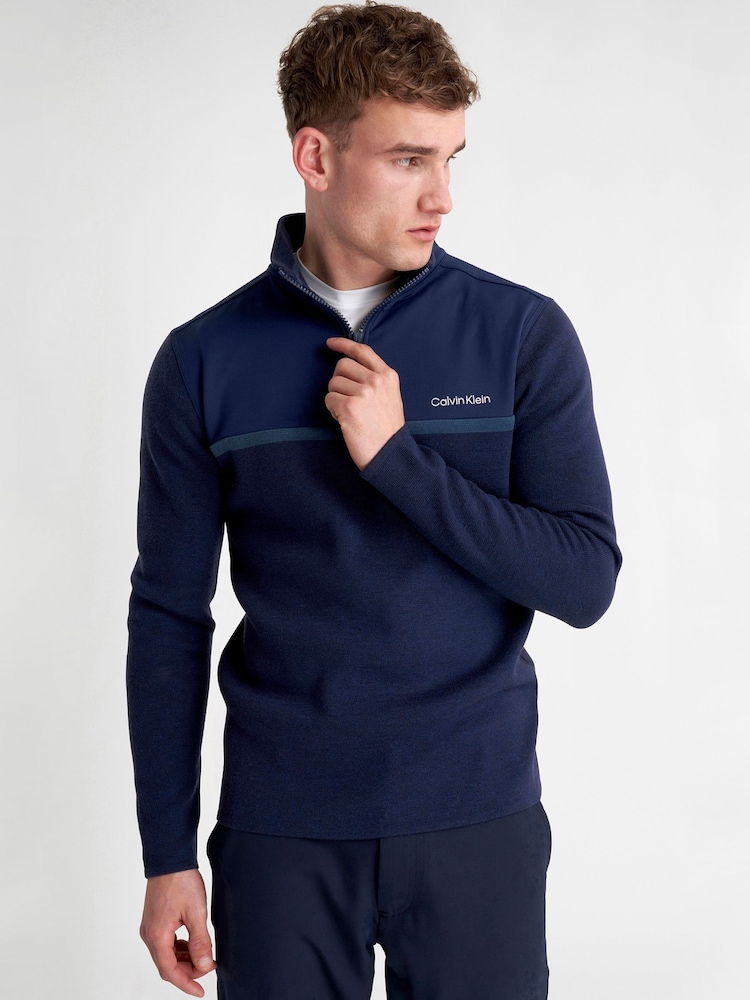 Calvin Klein Golf Padera Hybrid Sweater - Image 1 of 8
