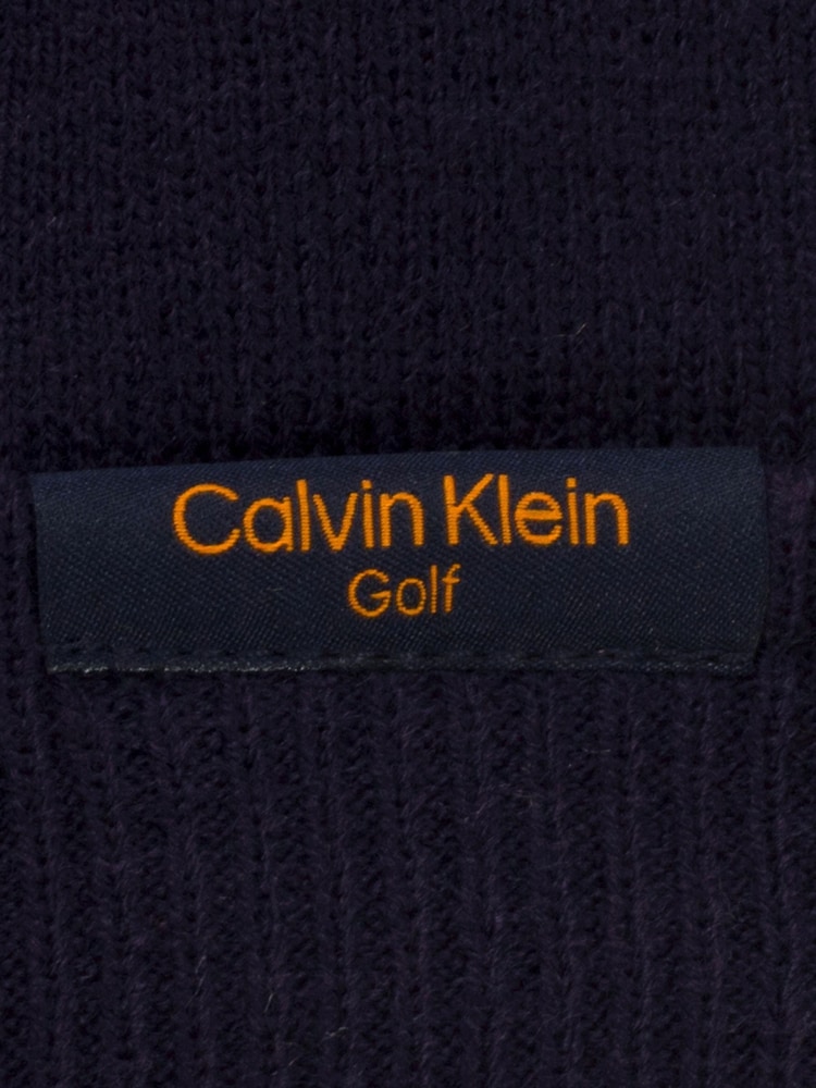 Calvin Klein Golf Blue Bobble Beanie - Image 6 of 6