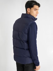 Calvin Klein Golf Blue Winnsboro Padded Gilet - Image 2 of 9