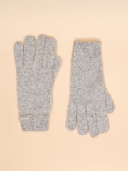 Joules Rosa Grey Gloves - Image 1 of 3